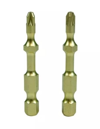 2 rázové bity PZ2 50mm IMPACT GOLD Makita B-62365
