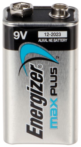 Alkalická batéria 9V 6LR61 Energizer Max Plus