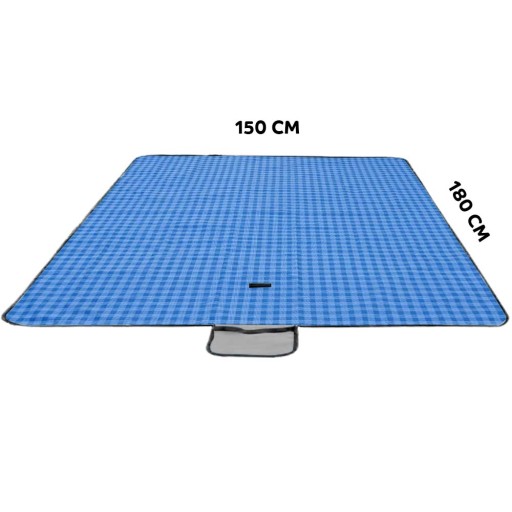 VEĽKÁ SKLADAČNÁ PLÁŽOVÁ PIKNIKOVÁ DEKA VODEODOLNÁ NA PIKNIK CAMPING 150x80