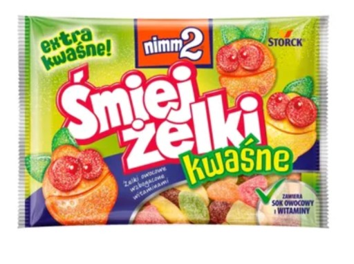 Nimm2 Śmiejżelki Fruit Jelly 3 balenia Storck sada kyslých jogurtových želé