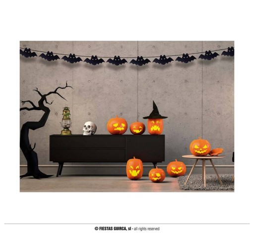 BAT GARLAND BAT 20x10 300 HALLOWEEN