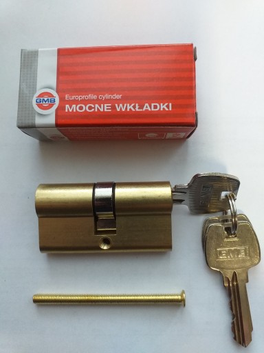 MOSADZNÁ VALCOVÁ VLOŽKA 30/30 3 KĽÚČE
