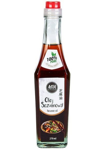 Sezamový olej zo sezamu 100% nerafinovaný 270 ml