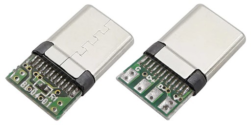 USB-C USB2.0 HighSpeed 480Mb/s zástrčka s priletovaným krytom kábla