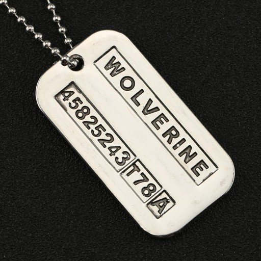 Náhrdelník X - Men Wolverine Logan Dog Tag