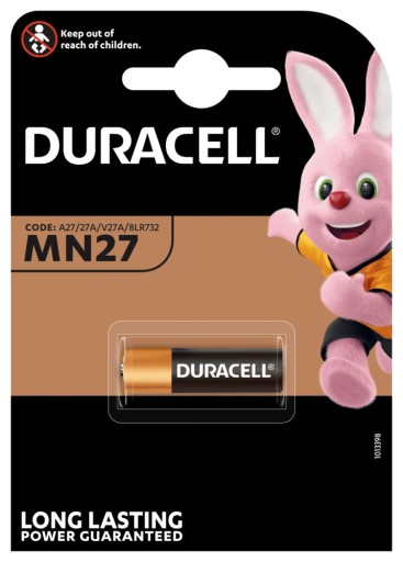 Duracell alkalická batéria pre diaľkové ovládanie 27A MN27 1 ks