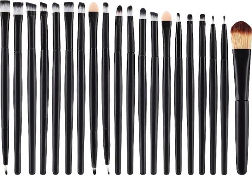 SADA PROFESIONÁLNYCH ŠTETEC NA MAKEUP 20 ks