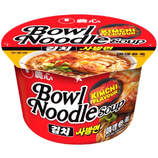Instant Bowl Rezancová polievka s príchuťou kimchi 100g Nongshim