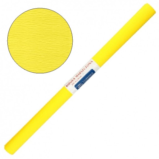 CRIPPED vreckový papier do školy 50 cm 2 m ŽLTÝ PRETLAČ