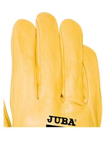 Pracovné rukavice Juba Grain Leather Yellow Resistance EN388/407 10