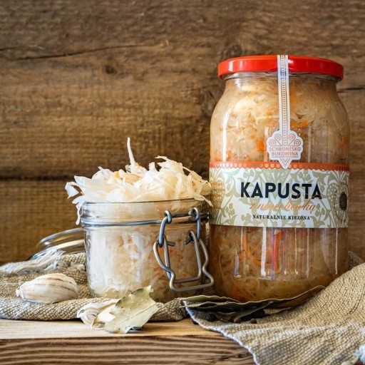 Kyslá kapusta s mrkvou