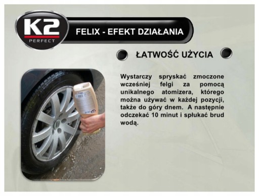 I0L53 K2 FELIX RIMS TEKUTINY UMÝVA RÁFKY A NÁBOJE H
