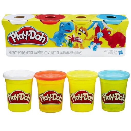 Hasbro Play-Doh Play-Doh Set 4 trubíc B6508