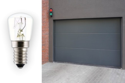 ŽIAROVKA GARÁŽOVEJ BRÁNY 24V ŽIAROVKA NA KOHÚT E14 25W 24V