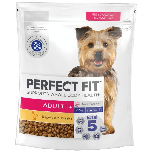 PERFECT FIT suché krmivo pre psov malých plemien s kuracím mäsom 825 g