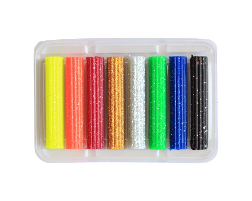 Herlitz 9589003 trblietavá plastelína 8 farieb