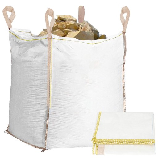 BIG BAG TAŠKA NA SÚŤ, KAMEŇ, PIESOK, 500kg, SILNÁ NÁDOBA, 420L