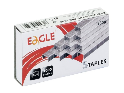 Kancelárske sponky 23/08, 2308 EAGLE na 40 listov