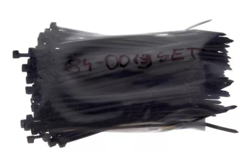 84-0019SADA PLASTOVÝ PÁS 3X120 (1 BAL. = 100 KS) BLACK MAXGEAR