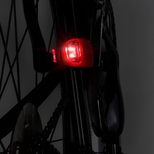 VÝKONNÉ LED SVETLO NA BICYKEL SET SILIKÓNOVÉ SVETLÁ NA BICYKEL