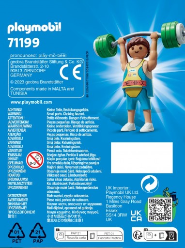 PLAYMOBIL 71199 vzpierač
