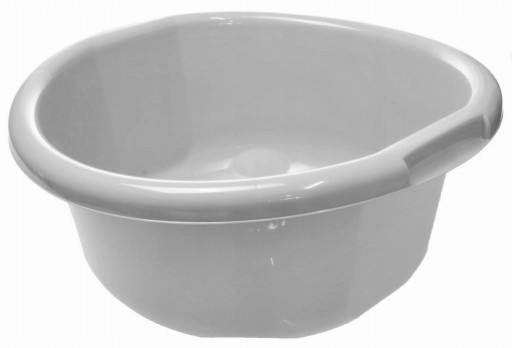 Miska Selma okrúhla, 15 L, plast, šedá
