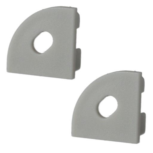 Zástrčka pre ALUMINIUM PC SILVER profil