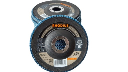 Lamelový brúsny kotúč 125/60 RHODIUS 210483