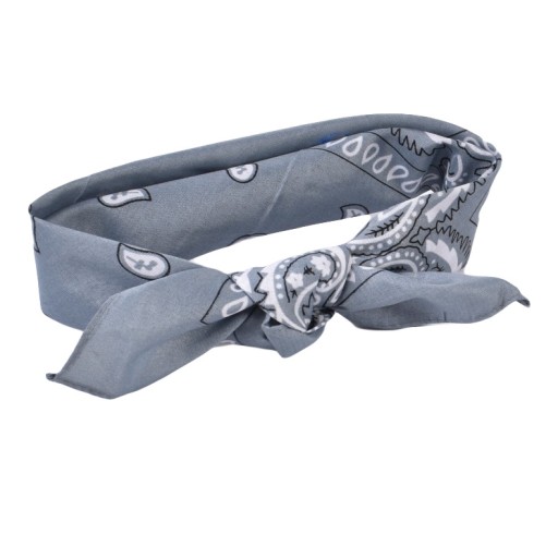 BANDAMSCARF, BANDANASCARF, GRY