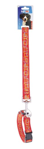 Súprava vodítka/obojku NT Happet SB44, ružový vzor, 2,5 cm