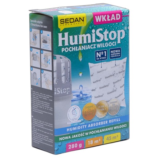 SEDAN Vložka do absorbéra vysúšadla HUMISTOP 280g