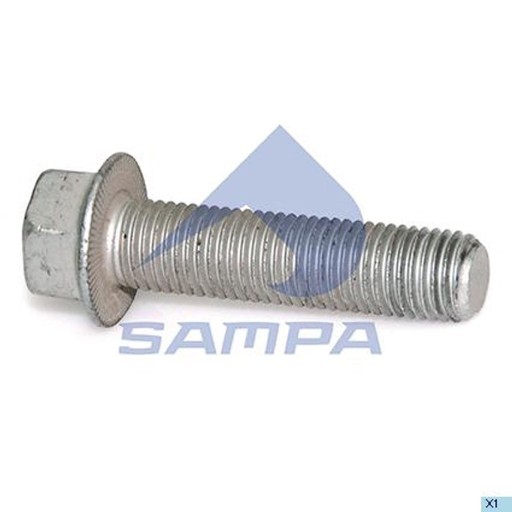 VANKÚŠ ZÁKLADNÁ SKRUTKA BPW M16X65 SAMPA