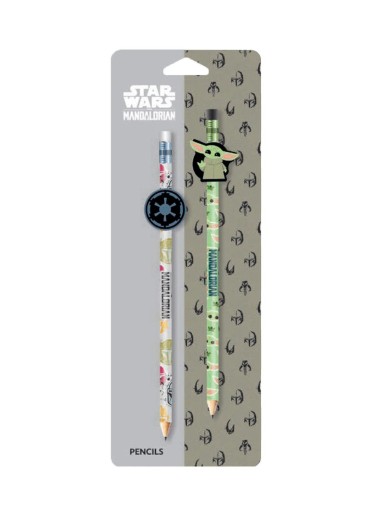 Ceruzka s 2-dielnou figúrkou Mandaloriana zo Star Wars