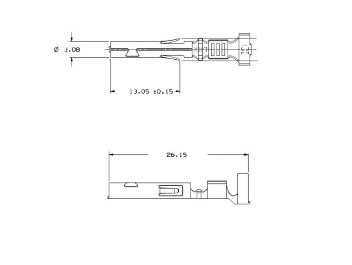 Konektory Weather-Pack 2,5-3,0mm2 /10ks/