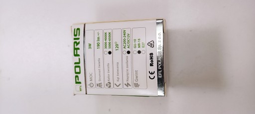 PSP-3012-Z LED ŽIAROVKA MR16 3W 190lm