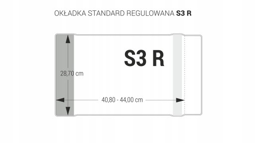 OBAL KNIHY S3 NASTAVITEĽNÝ BIURFOL POLSKA
