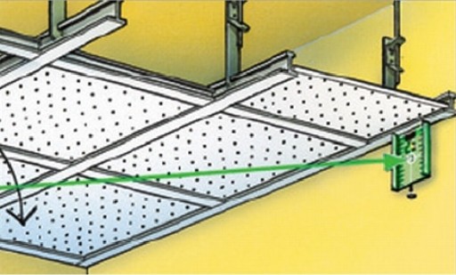 LASEROVÝ CIEĽOVÝ ŠTÍT ZELENÁ MAGNETICKÁ PLATŇA