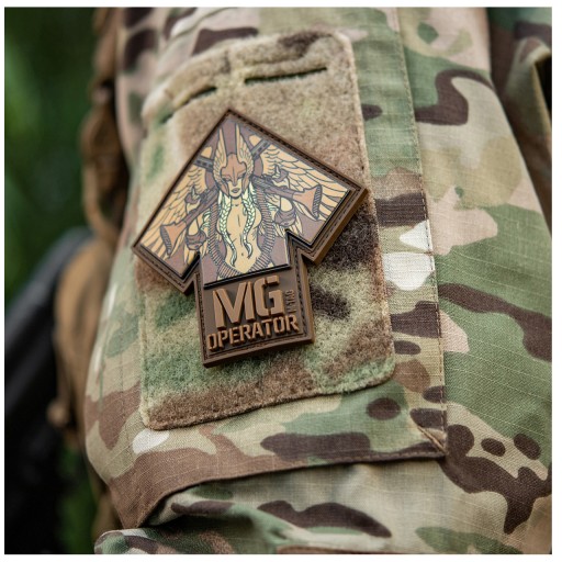 3D MG OPERÁTOR M-TAC Náplasť na pušku Valkyrie PVC Coyote Print