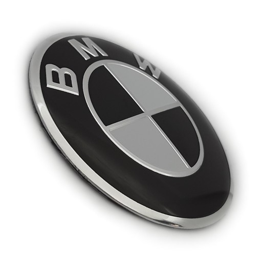 NÁLEPKA ZNAKU LOGO NÁLEPKA BMW 60 mm ČIERNA