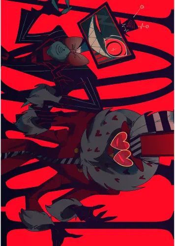 Anime Manga Hazbin Hotel Plagát HZH_016 A3