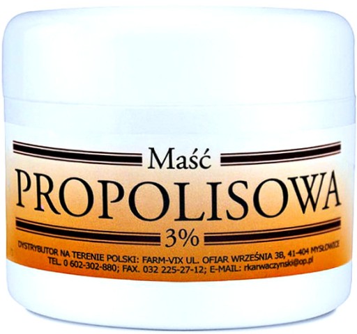 Farm-Vix masť na zápal Propolisová masť 50 ml 50 g
