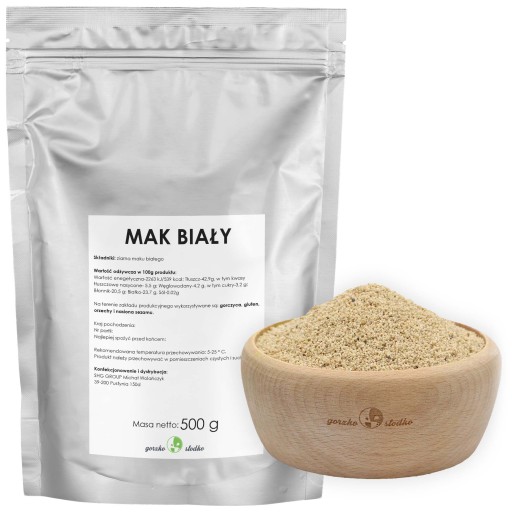 MAK MAK prírodný biely 500g