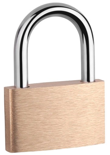 Mosadzný visiaci zámok LOB Assa Abloy KD20