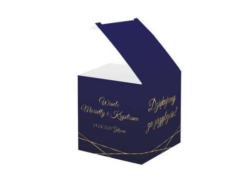 Personalizované boxy pre svadobných hostí, 6 ks