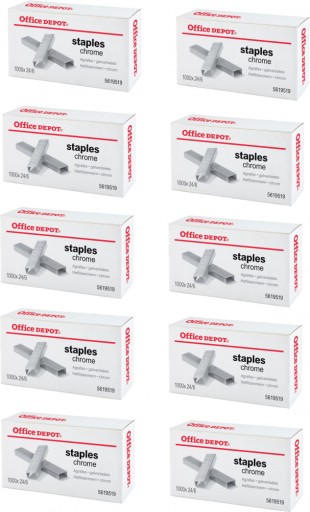 Sponky 24/6 1000 KS strieborné Office Depot