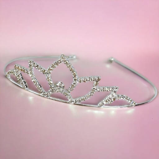 CROWN DIADEM BAND DIAMONDS PRINCESS