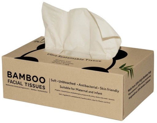 Ekologické bambusové obrúsky 100 ks.