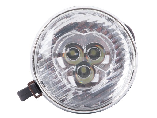 Lampa na bicykel city bike retro black lamp - CE