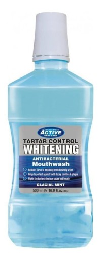 Beauty Formulas Whitening aktívna ústna voda 500 ml