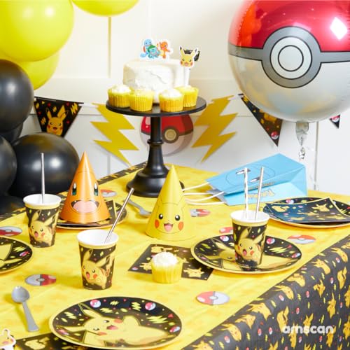 Pokémon papierové poháre 250 ml / 8 ks. na narodeniny